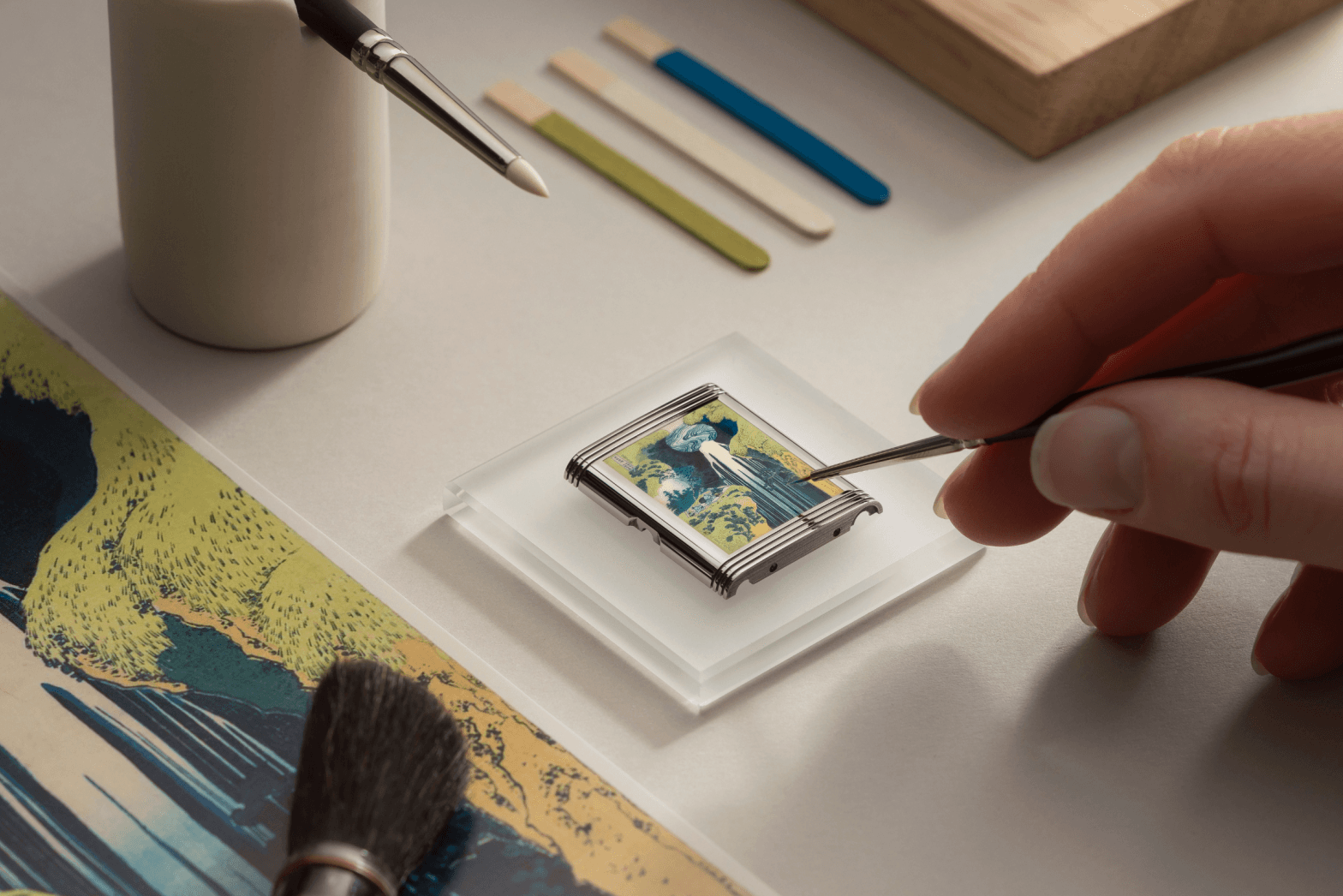 Reverso Enamel Amida Falls_JLC